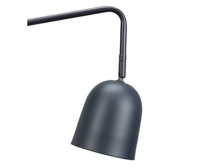 Dyberg Larsen Designer Wandlampe Manchester, alu / grau / zink, für Wohn- / Esszimmer, Metall, Design, Wandleuchte, Wandlampe Innen