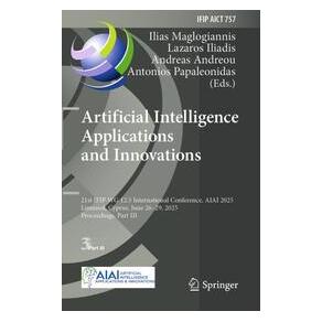 Umbreit Artificial Intelligence Applications and Innovations (Englisch, Softcover, Andreas Andreou et al, Lazaros Iliadis) (74701106)
