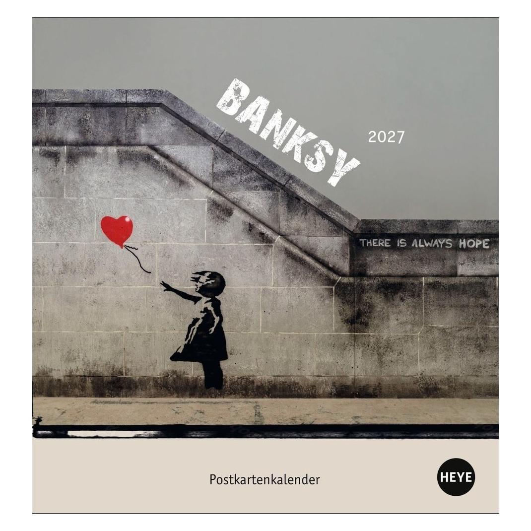 Athesia Banksy Postkartenkalender 2027 (66784685)