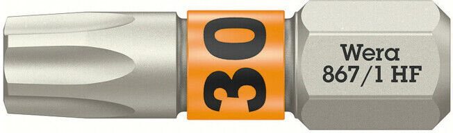 Wera 867/1 Embout TX HF avec fonction de retenue, TX 30 x 25 mm (05066144001)
