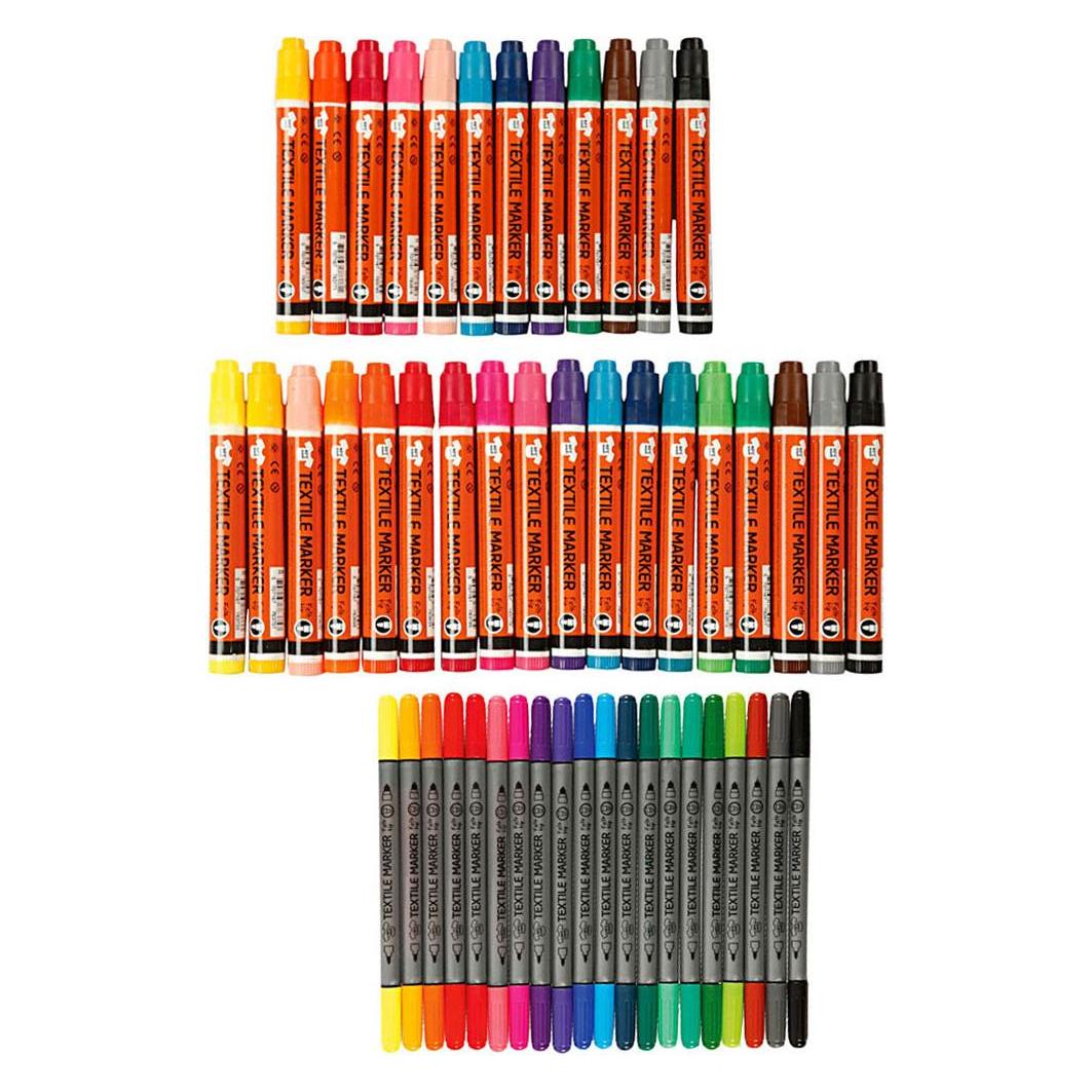 Creativ Company Textilmarker Color, 50 Stk. (50x) (5707167287248)
