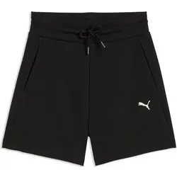 PUMA Damen Shorts CLASS High-Waist Shorts 5 TR, Größe S in Schwarz Schwarz