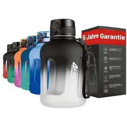 4FRESH Trinkflasche »Gradient Gallon« 2,3 L schwarz