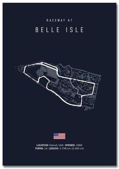 Inspire Select F1 Circuit Track Canvas Wall Art Nurburgring Monza Silverstone Motorsport Racing Poster cj54963 7.9 X 11.8 In unframed