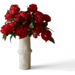 Künstlicher Blumenstrauß Dark Red Peony