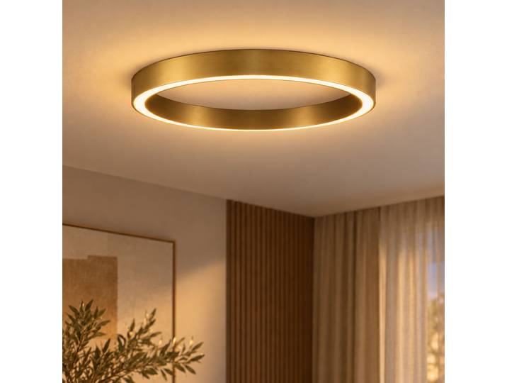 Design plafondlamp Sting goud Ø 100cm Lyora - 110289
