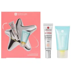 Erborian, Beauty Geschenkset, Kit CC X Glow Moisturizer Clair 15ml + 20ml (Gesichtspflege Set)