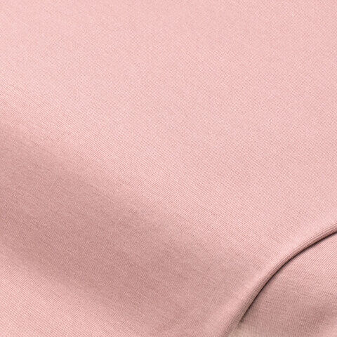 Reiner Baumwolljersey Uni "Jola", rosé