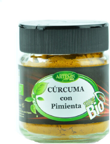 Artemis Bio Turmeric with Pepper Jar Eco 80 gr