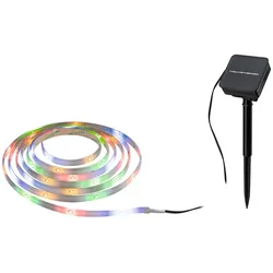 Paulmann LED Stripe Solar 3m inkl. Dämmerungssensor und Akku 3m beschichtet IP44 0,3W  16 LEDs/m RGB  78897