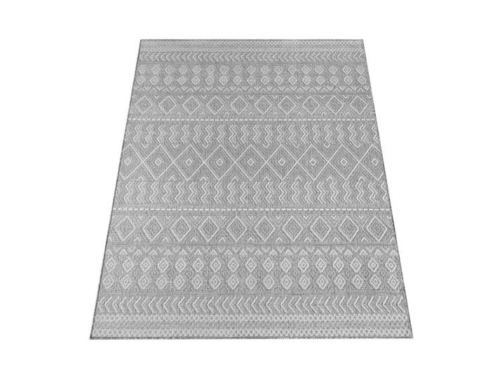 Paco Home Outdoorteppich 80/250 cm Vermont 190, Grau, Rechteckig, 80x250 cm, strapazierfähig, für Fußbodenheizung geeignet, Teppiche und Böden, Teppiche, Outdoorteppiche