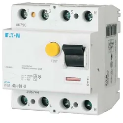 Eaton FI-Schutzschalter PFIM-63/4/03-S/F