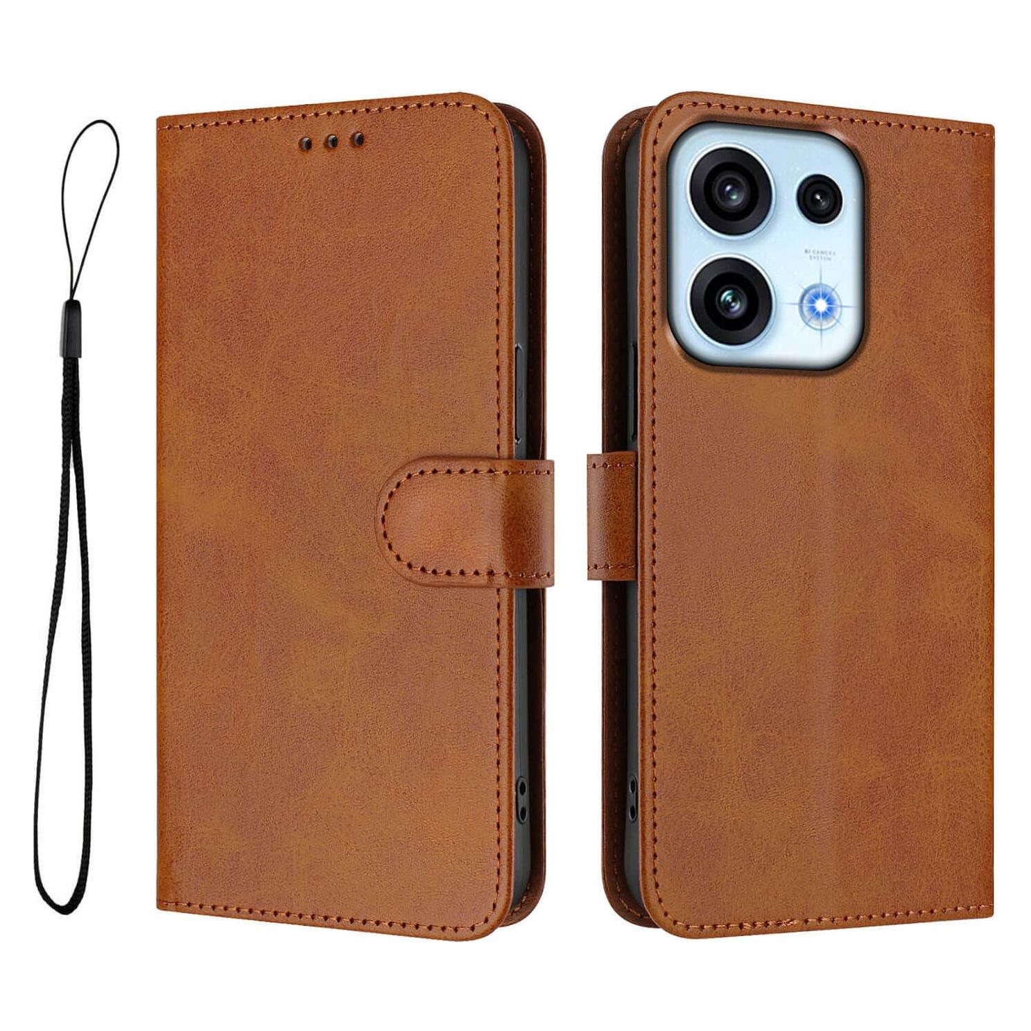 Cover-Discount OPPO Reno16 F/ Reno16 FS - Glänzendes Hüllen Etui mit Handschlaufe (Oppo Reno 16 F, Oppo Reno 16 FS) (76520307)