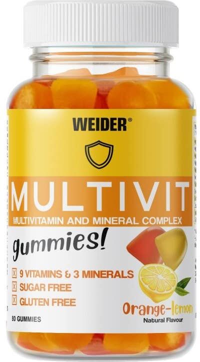 Weider Gummy Up Revolution Multivit Up 200g 80 gummies