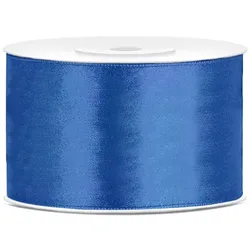 25x Satinband, royalblau, 38mm/25m