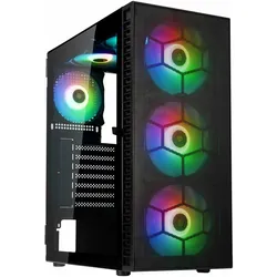 Kolink Observatory HF Mesh ARGB (ATX, mATX, Mini-ITX), PC Gehäuse, Schwarz