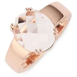ROYELLE Bergkristall Ring ca. 5,10ct Silber 925