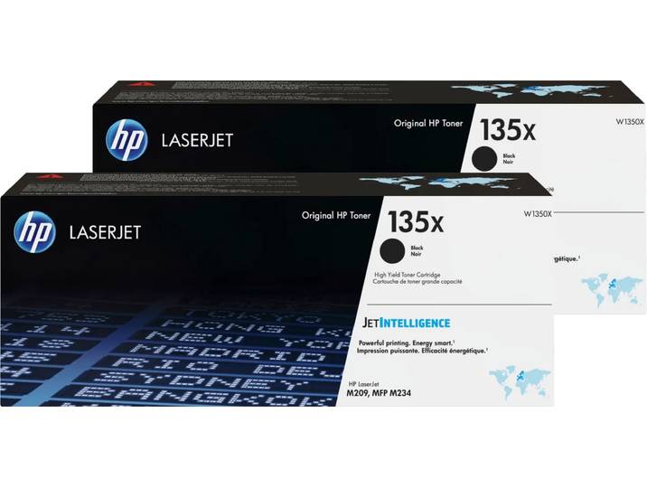 HP 135X LaserJet Toner Zwart (2 stuks)