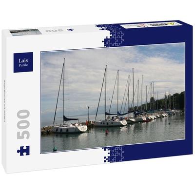Lais Puzzle Segelboote im Hafen 500 Teile