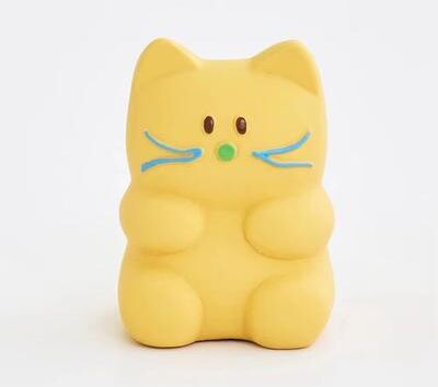 Inspired Finds Squeaky Latex Dog Toys Set Interactive Beeping Playtime Companions For Puppies And Dogs yellow