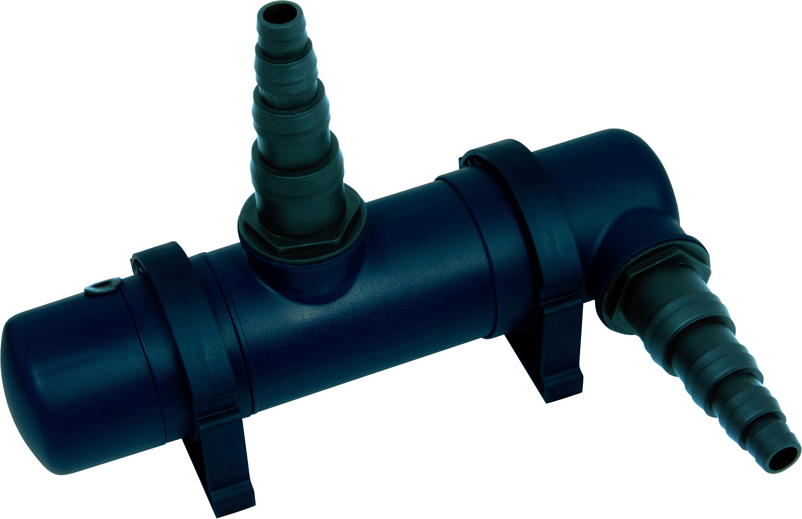 UVC-Klärer UBBINK "AlgClear 7000", blau, B:30cm H:22cm, Kunststoff, Quarzglas, UVC-Geräte, UVC-Klärer, für Teiche bis 7.000 l