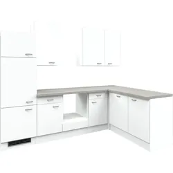 Flex-Well Winkelküche ohne E-Geräte L-999-2801-024 Wito