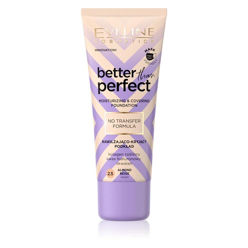 Eveline Better Than Perfect Moisturizing And Covering Foundation 2.5 30Ml (Almond Beige) (44834444)