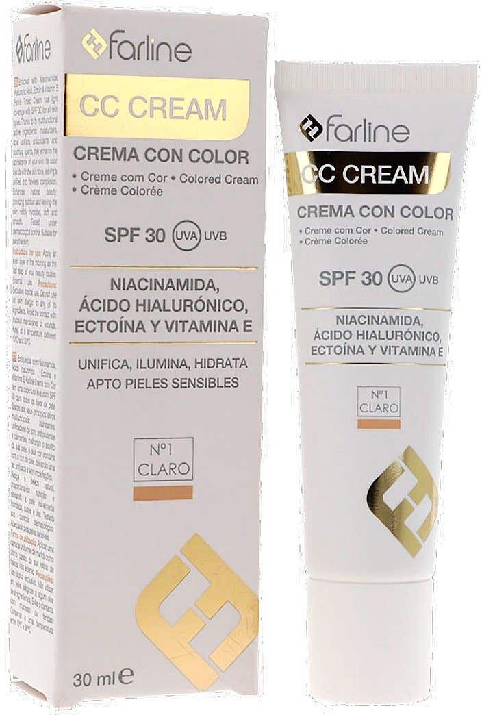 Farline CC Cream Spf30 01 Claro 30 ml