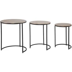 FineBuy, Couchtisch + Beistelltisch, Apollo (45 x 55 cm)