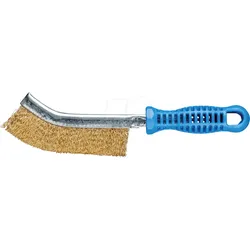 PFERD 43698002 - Handbürste gebogen HBG 1reihig Messing-Draht-Ø0,30