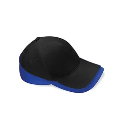 Basecap Teamwear Competition "CB171" - schwarz/kobaltblau