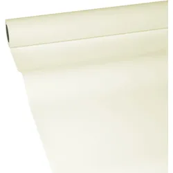 JUNOPAX Papiertischdecke champagner-beige 50m x 1,30m, nass- und wischfest