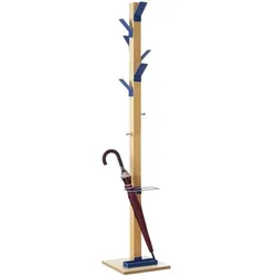 Paperflow Garderobe »easyCloth Modell A« 8 Haken blau, 32x178x60 cm