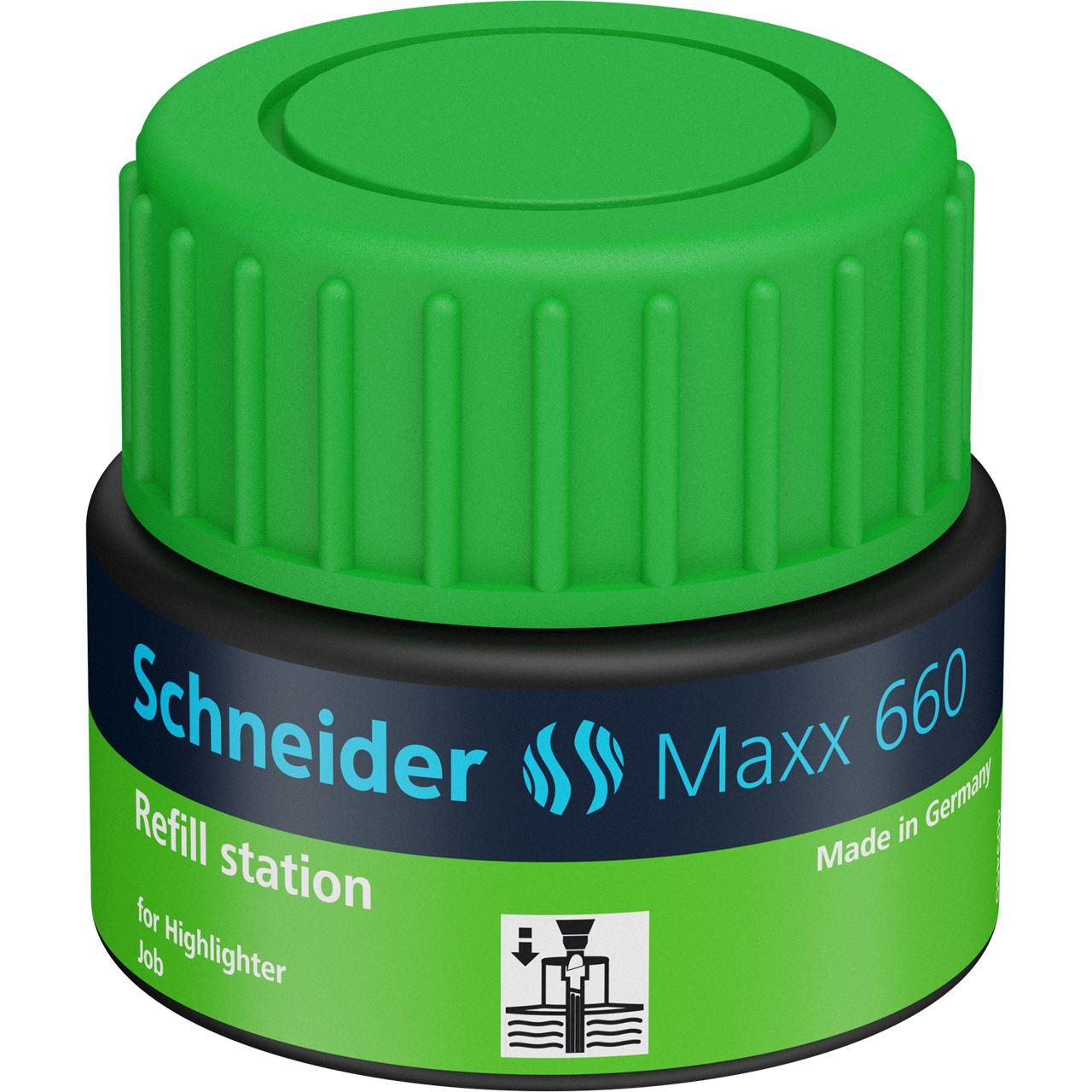 Schneider Nachfülltinte Maxx 660 grün