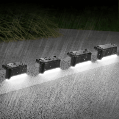 Multicon Wholesale Hub Solar LED Step Lights Outdoor, Pathway Garden Deck Lighting, Waterproof Fence Lamps Solar LED Step Lights Outdoor, Pathway Garden Deck Lighting, Waterproof Fence Lamps