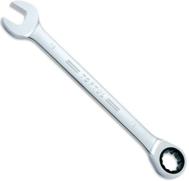 TOPTUL AOAF0808 Ratchet Ring Open-ended Spanner