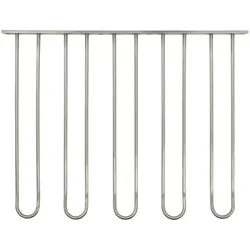 House Doctor Wine Glass Shelf, HDStilio, Antique silver finish, Küchen Organizer, Silber