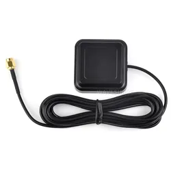 Waveshare GNSS Antenne L1 L5 aktiv, Dualfrequenz, GPS BDS Galileo, 28dB LNA, SMA, Magnetfuß