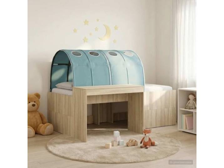 RJPLMFV Hochbett für Kinder, 3-teilig, Holz Modern, einfache Montage, inklusive Zubehör, Verwendung im Innenbereich, modernes Schlafzimmer