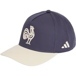 adidas FFR Frankreich Rugby Snapback Cap 2026/27 KY2195 - shadow navy 54 - 56 cm