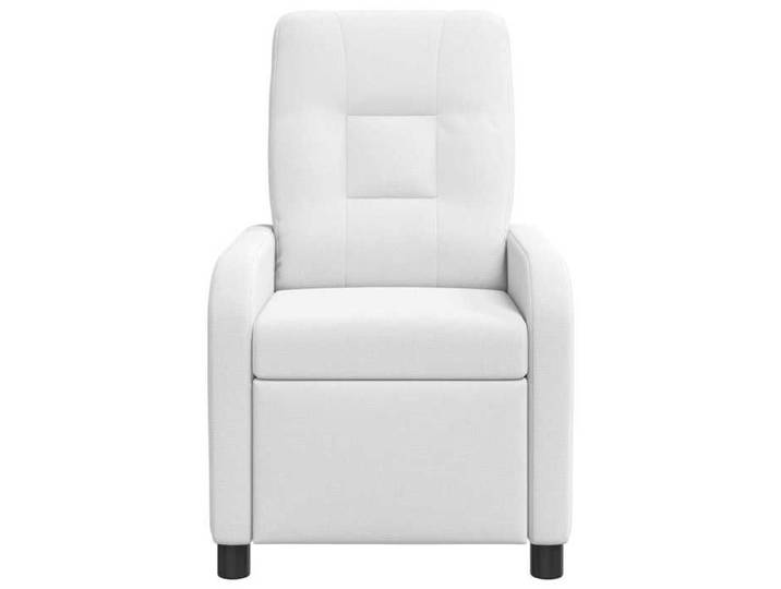 Meuble - Fauteuil - Blanc - Fauteuil inclinable Blanc Tissu_42134