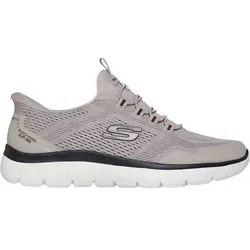 SKECHERS Herren Slipper SUMMITS-TOP RATE, Größe 42 in Grau Grau