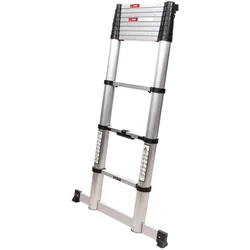 Stier, Leiter + Gerüst, Teleskopleiter Premium+ 3,2 m 11 Sprossen (Teleskopleiter, 81 cm)