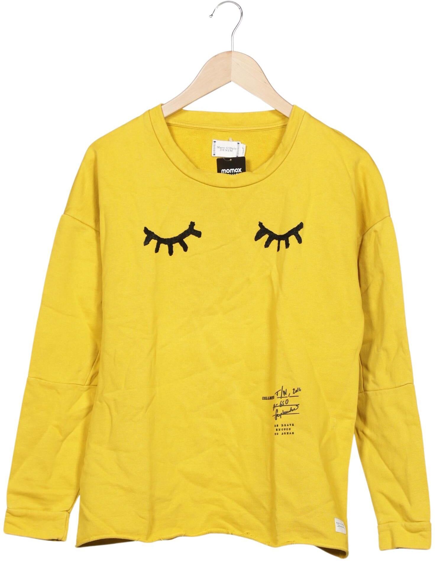Marc O' Polo Sweater, Gelb, Gr. S, Baumwolle - Second Hand