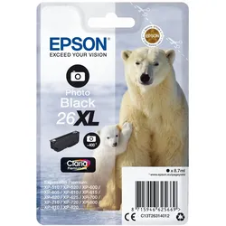 Epson, Druckerpatrone, Tusz tusz C13T26314010 nr 26XL (photo black) (BK)