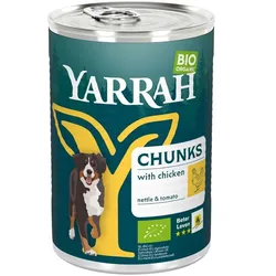 Dog Food Chunks Nassfutter - Huhn Dose 405g