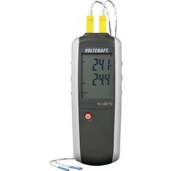 VOLTCRAFT PL-120 T2 Temperatur-Messgerät kalibriert (ISO) -200 - +1372 °C Fühler-Typ K, J PL 120 T2