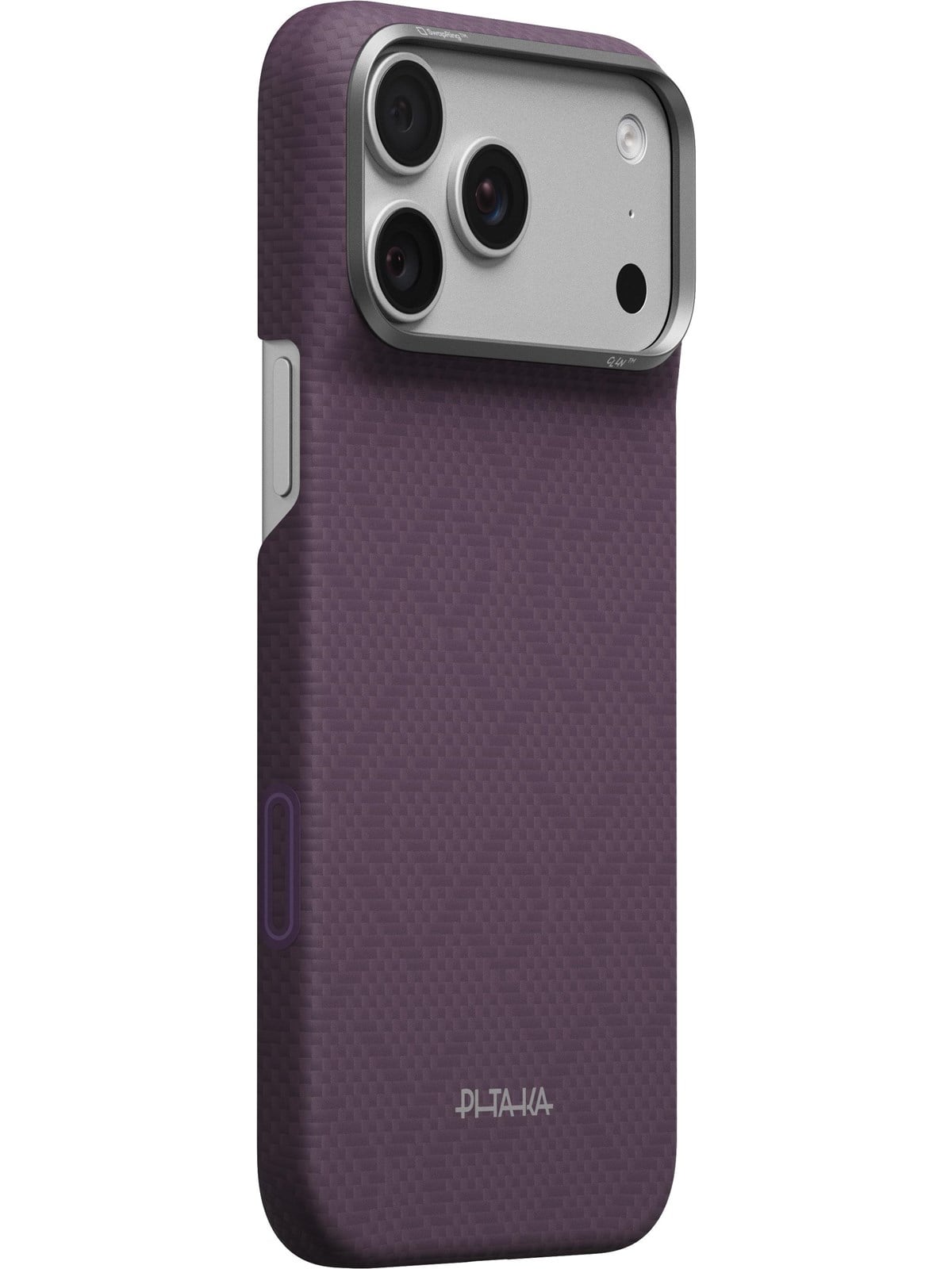 PITAKA Edge Case PTK Weaving - Charoite Purple - iPhone 18 Pro Max/17 Pro Max