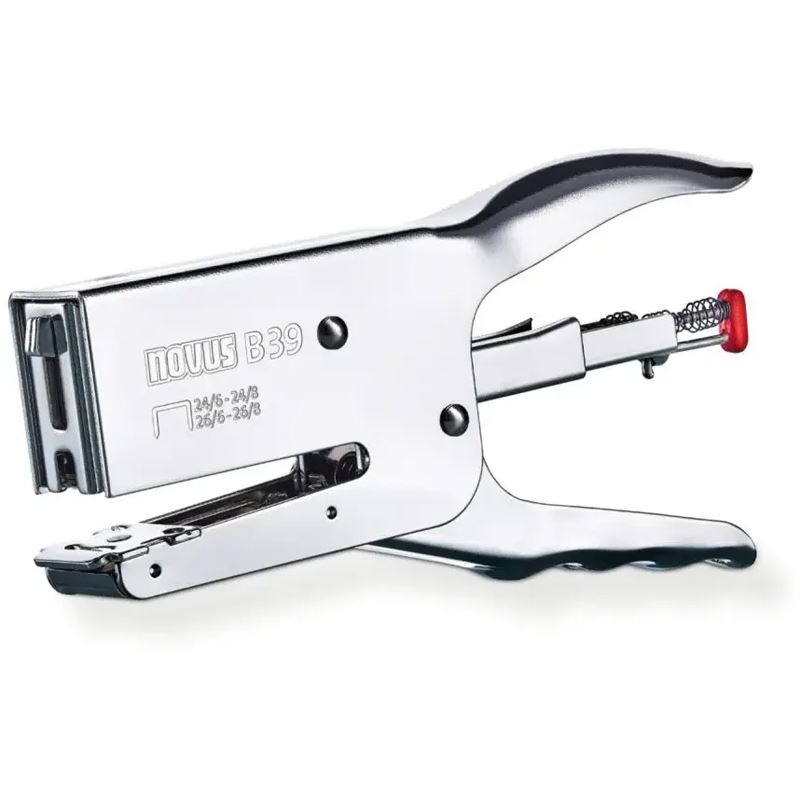 novus Heftzange B 39 chrom