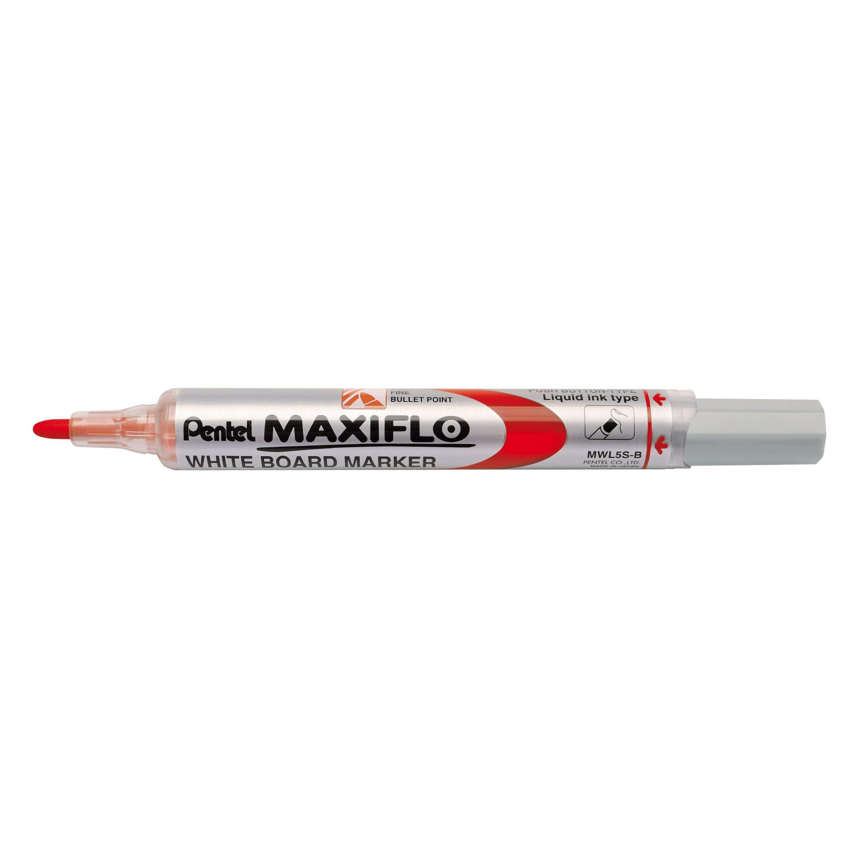 Pentel Whiteboard Marker Maxiflo (1x) (MWL5S-B)
